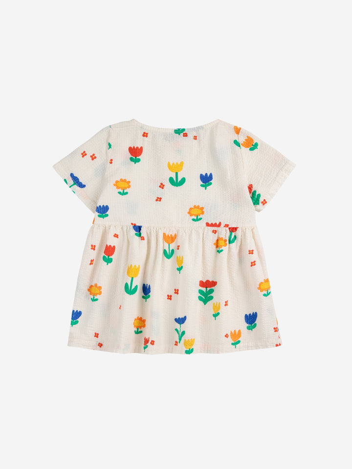 Jurk Baby Garden Party All Over Offwhite