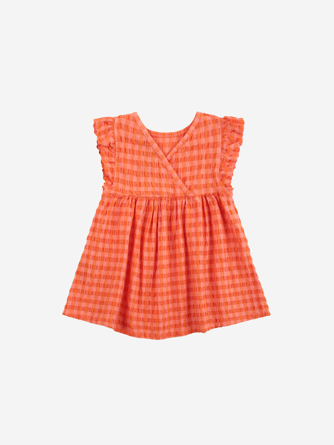 Jurk Baby Vichy Coral Pink