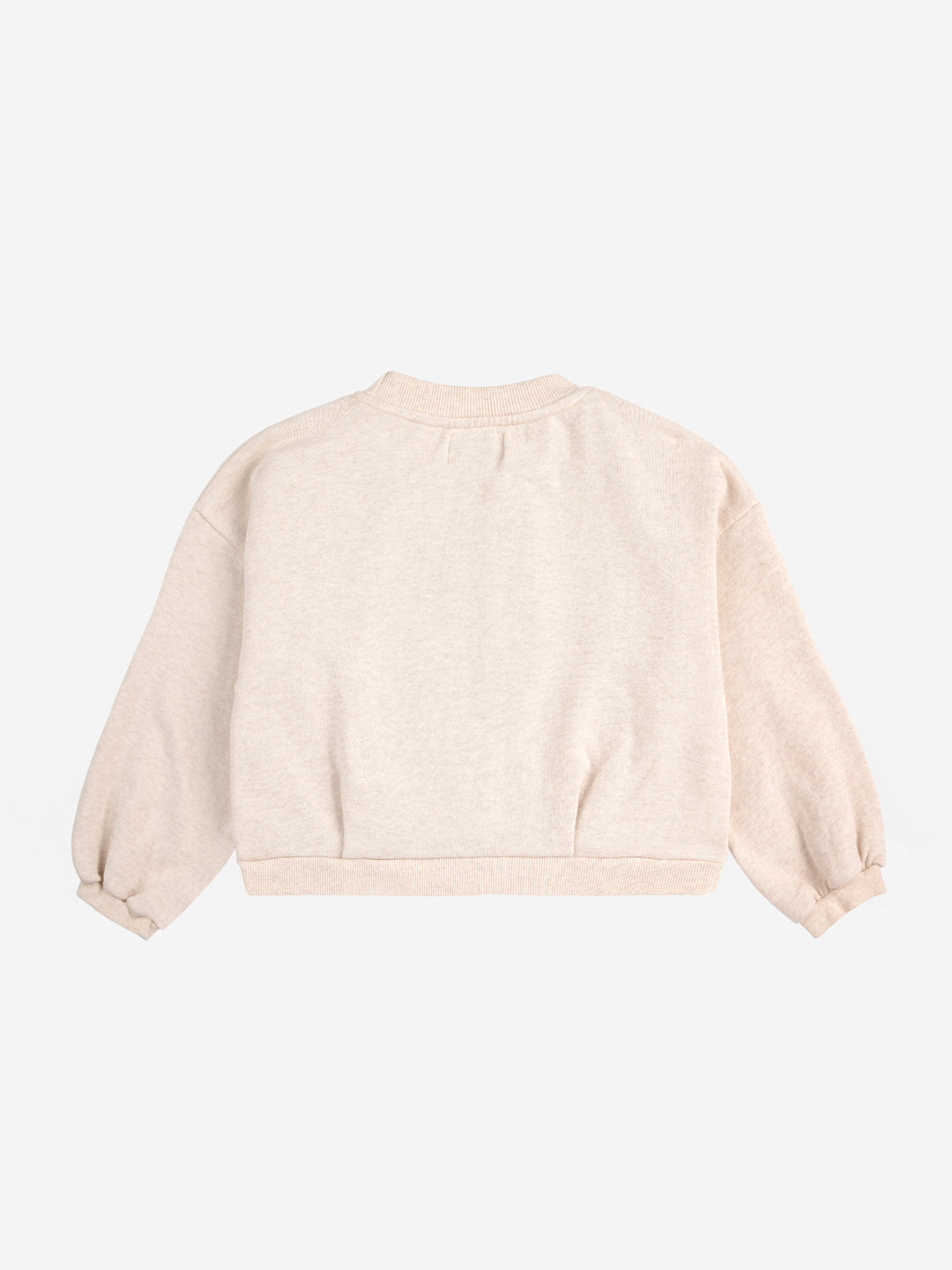 Sweater Sunflower Cropped Offwhite