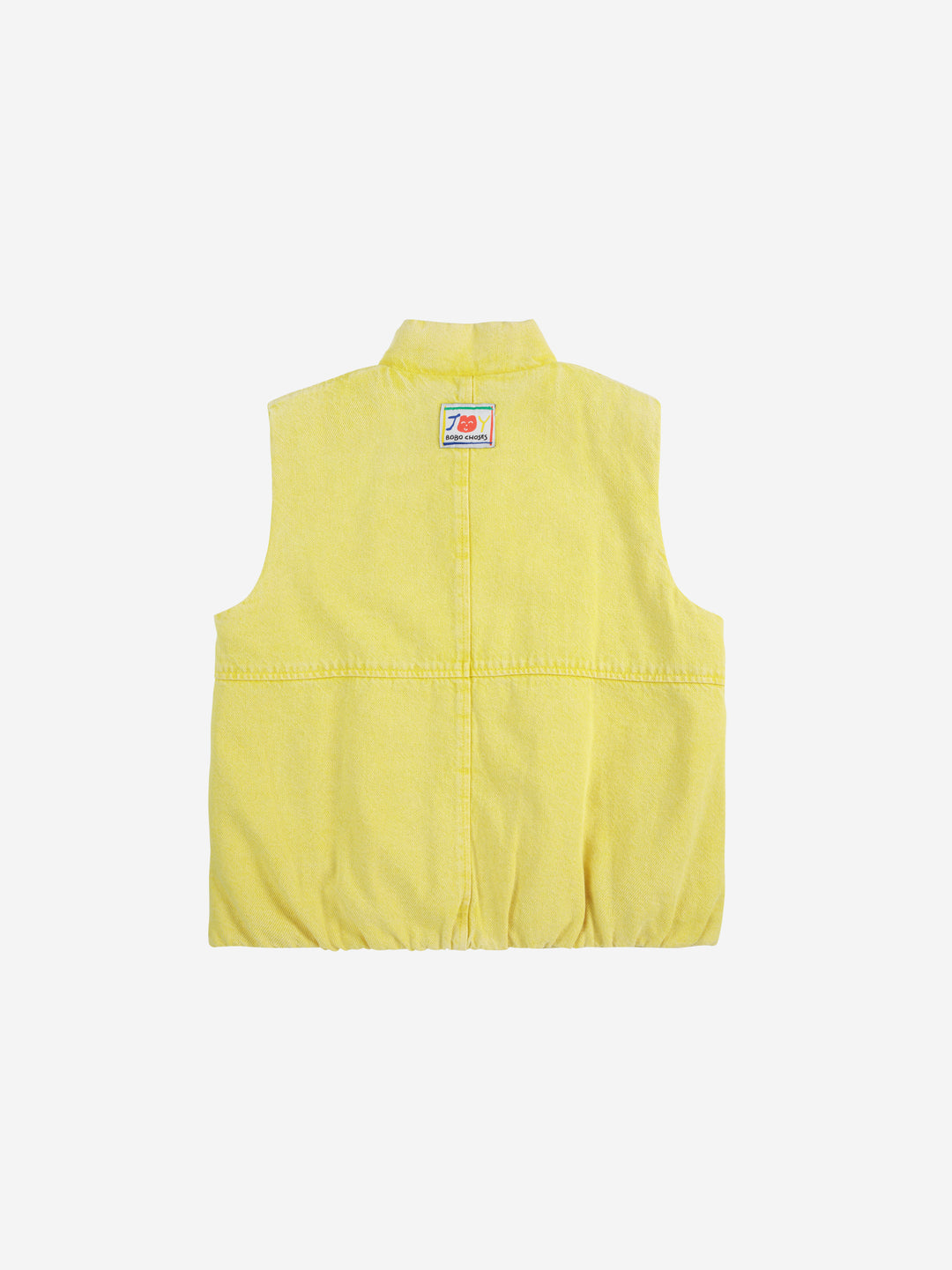 Jeans Vest Smiling Yellow