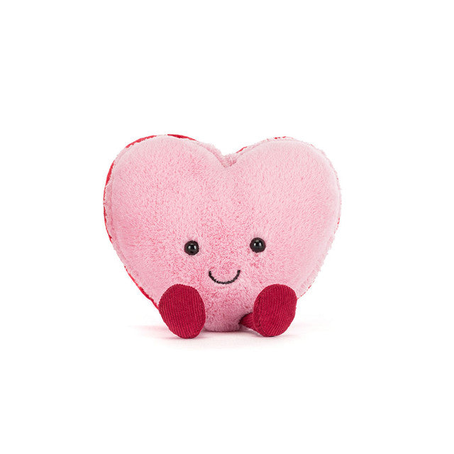 Jellycat - Knuffel Amusables Arlette Heart Macaron | Roze
