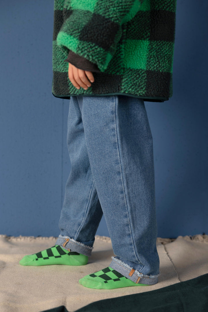 Nixnut - Sokken Checkered Moss