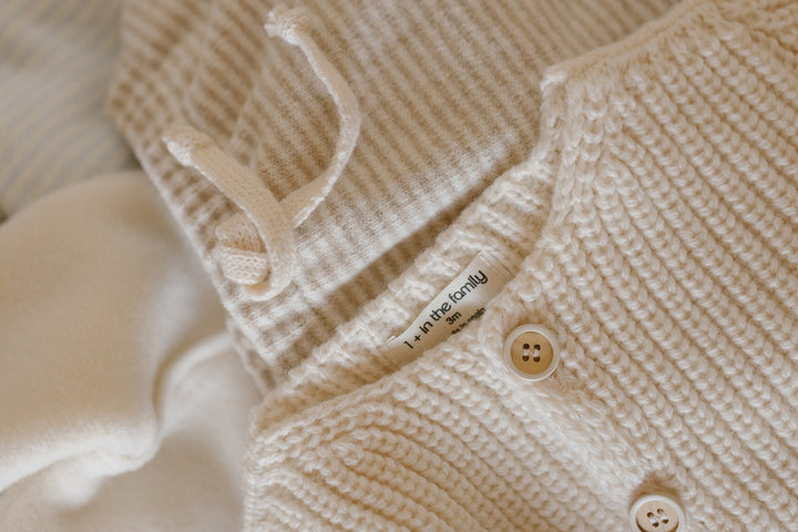 1+ In The Family - Cardigan Antibes Ecru