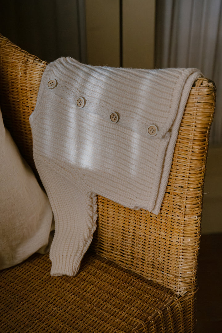 1+ In The Family - Cardigan Antibes Ecru