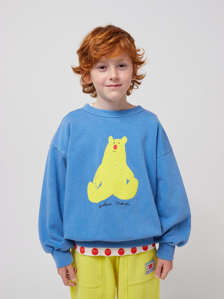 Sweater Hug Me Bear Light Blue