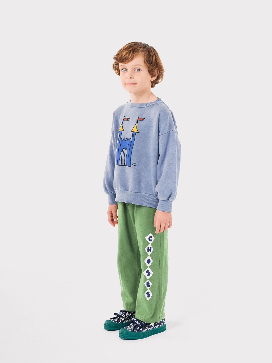 Broek Bobo Choses Diamonds Straight Olive