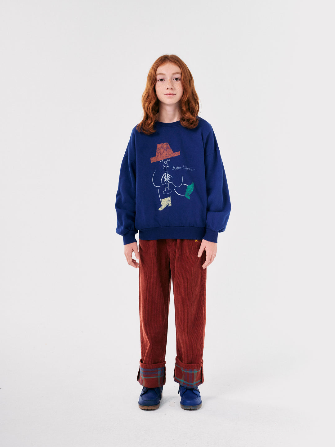 Sweater Magic Flute Player Blue