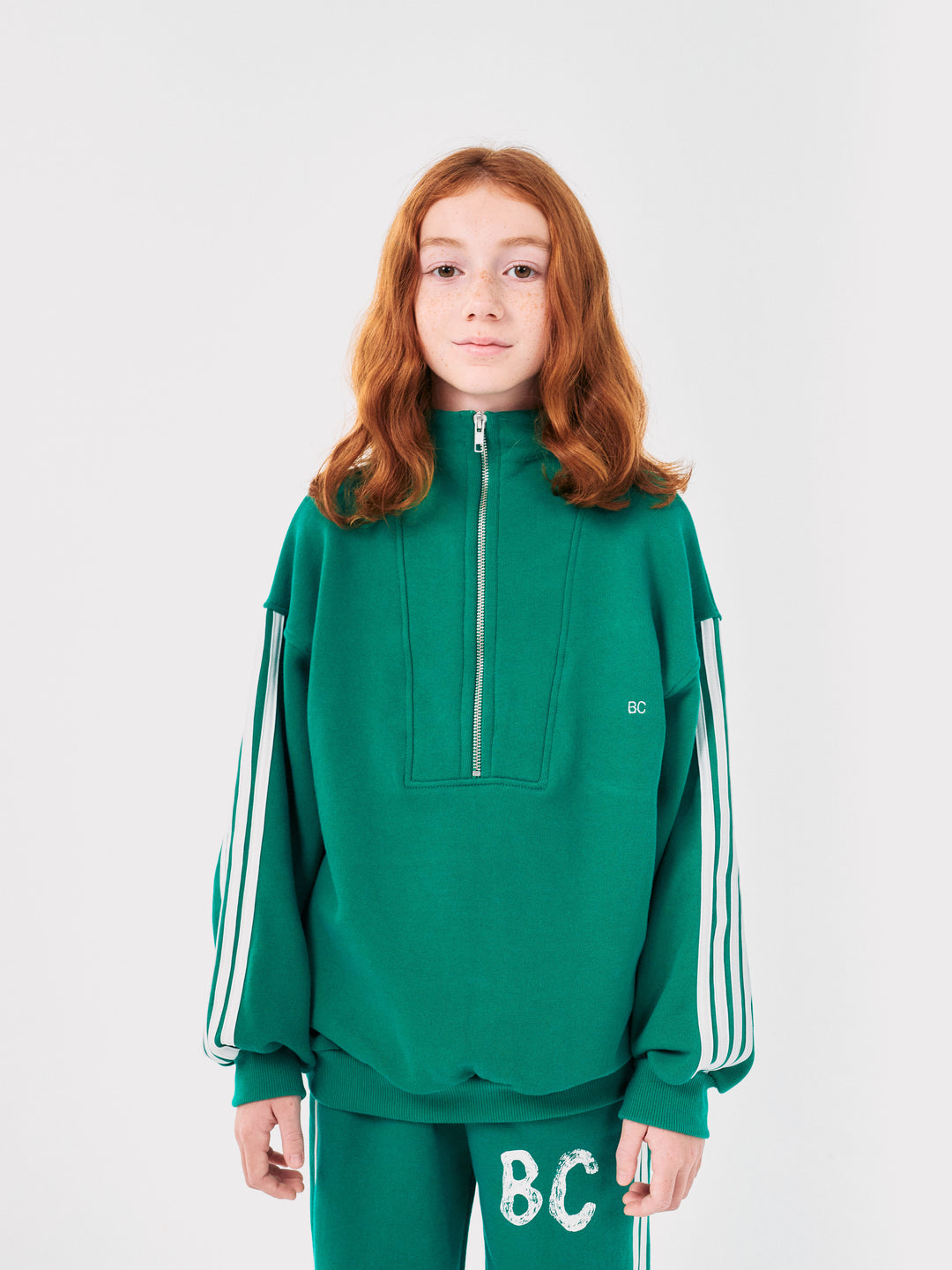 Sweater B.C Zipped Green