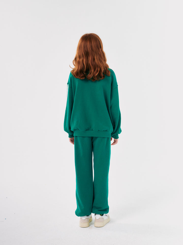 Sweater B.C Zipped Green