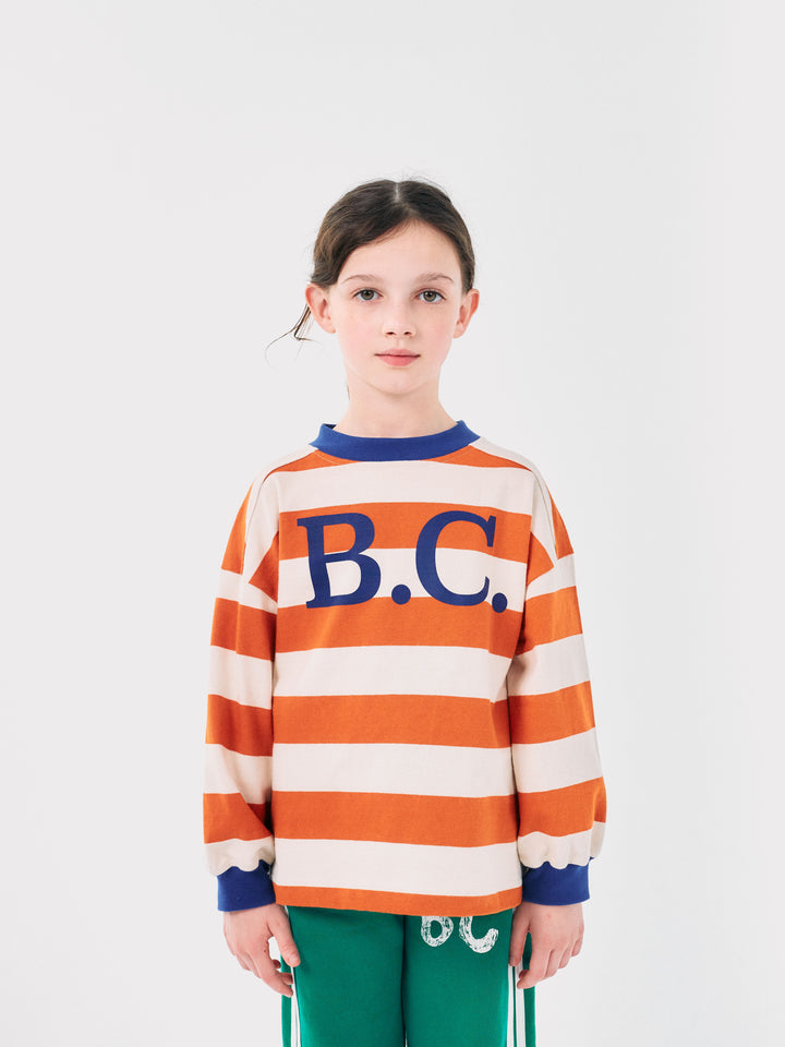 T-shirt B.C. Stripes Orange