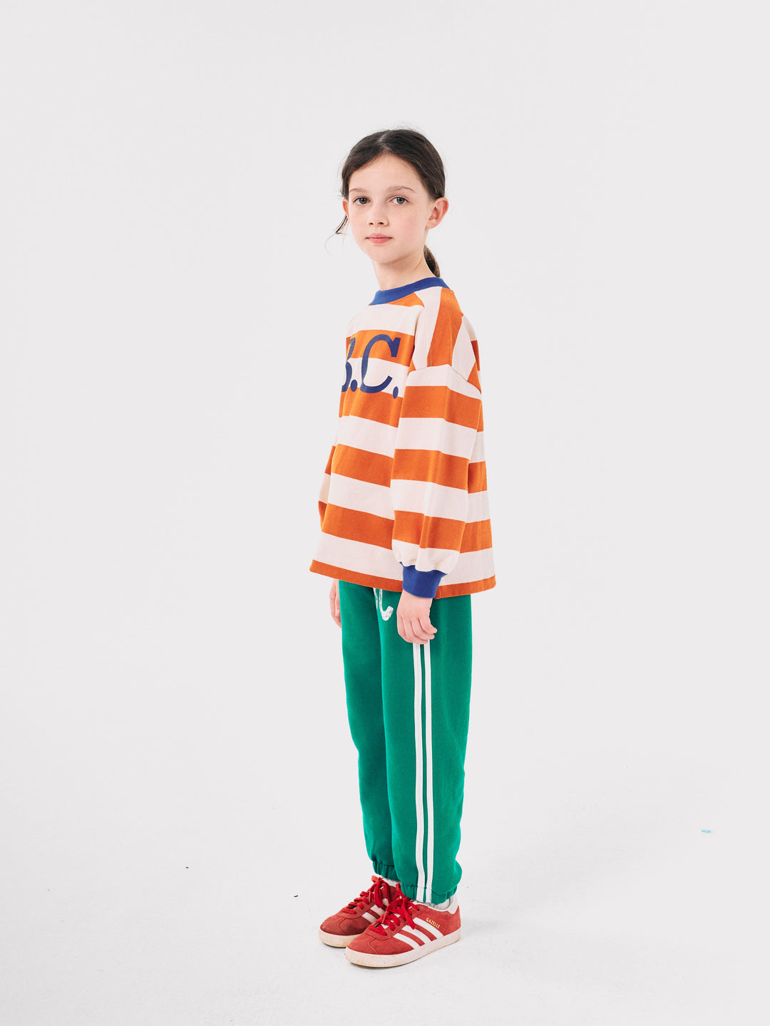 T-shirt B.C. Stripes Orange