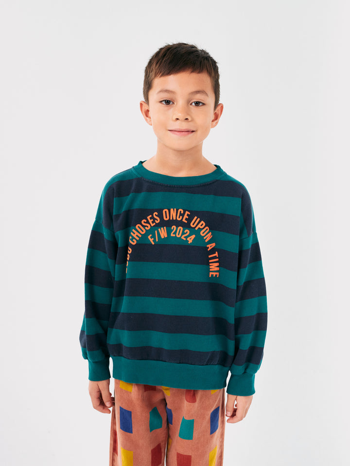 Sweater Bobo Circle Stripes Midnight Blue