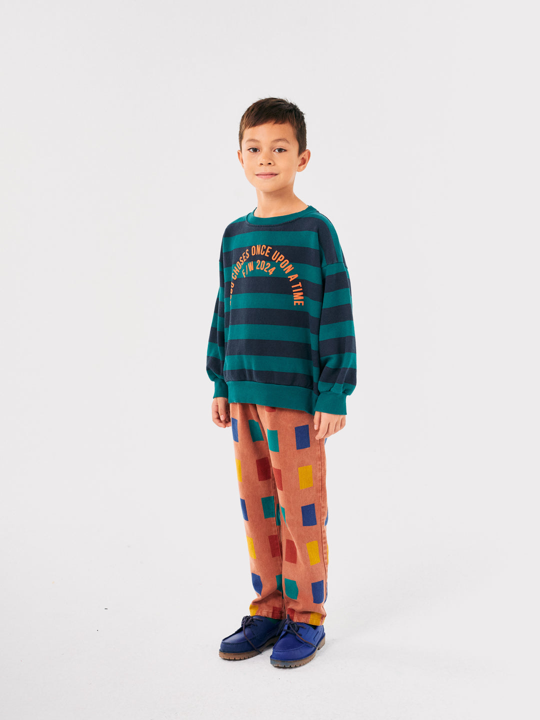 Sweater Bobo Circle Stripes Midnight Blue