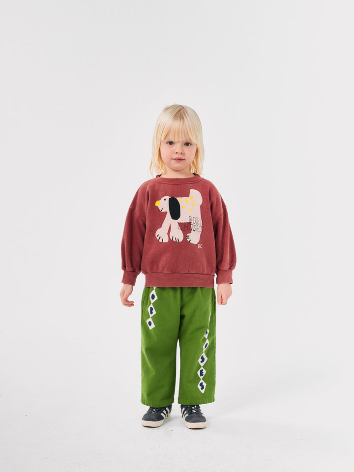 Broek Bobo Choses Diamonds Straight Olive