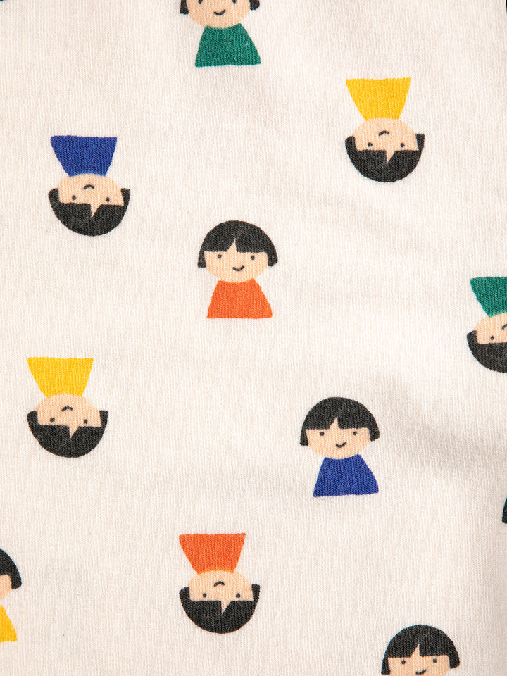 Bobo Choses - Sweater Baby Game Pawns All Over White