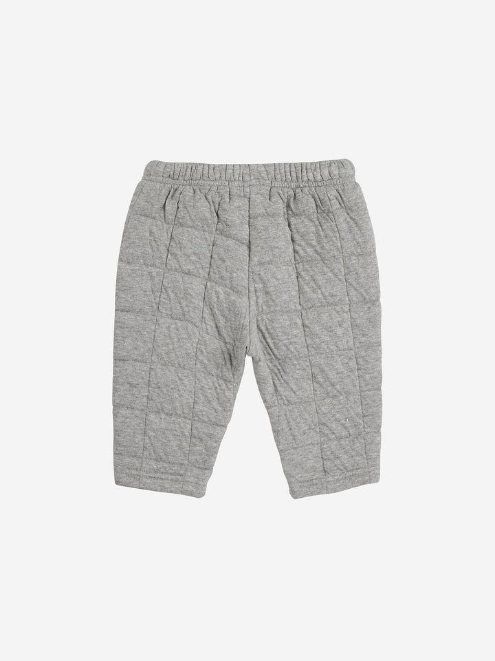 Bobo Choses - Jogging Broek Baby Quilted Light Heather Grey