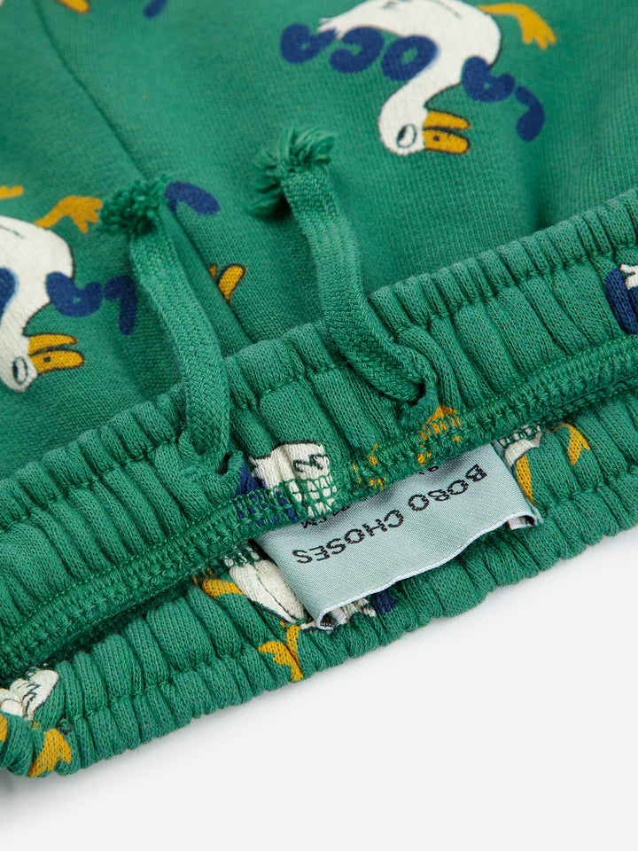 Bobo Choses - Jogging Broek Baby La Oca All Over Green