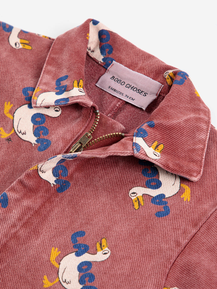 Bobo Choses - Salopette Baby La Oca Woven All Over Brown