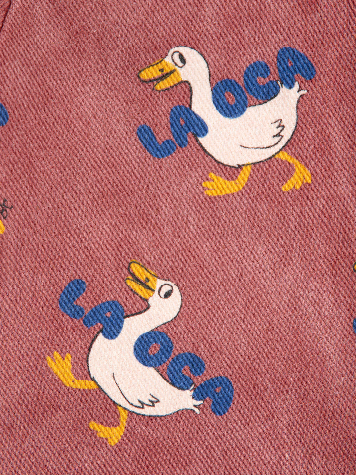 Bobo Choses - Salopette Baby La Oca Woven All Over Brown