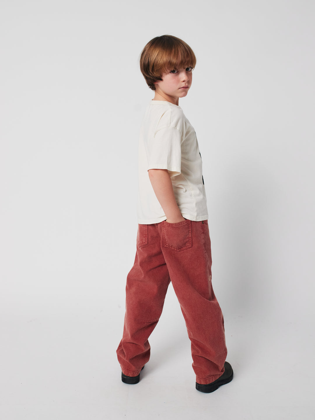 Bobo Choses - Jeans Broek Bobo Denim Brown