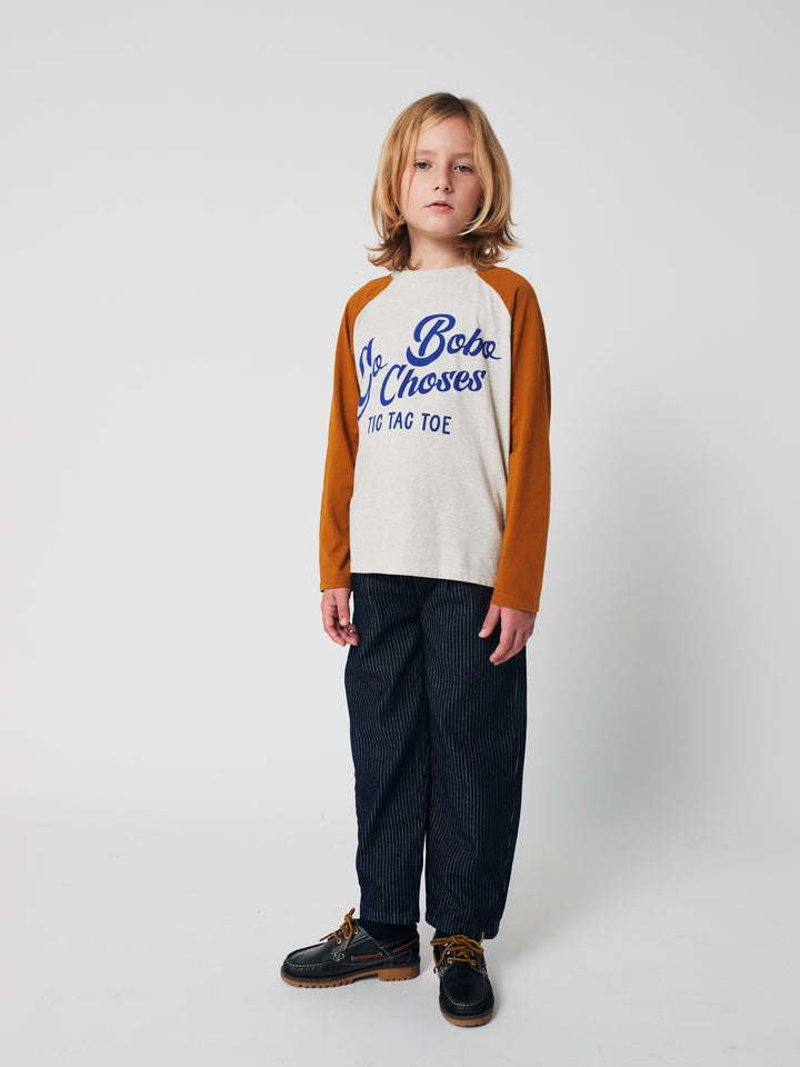 Bobo Choses - Jeans Broek Tic Tac Toe Denim Navy Blue