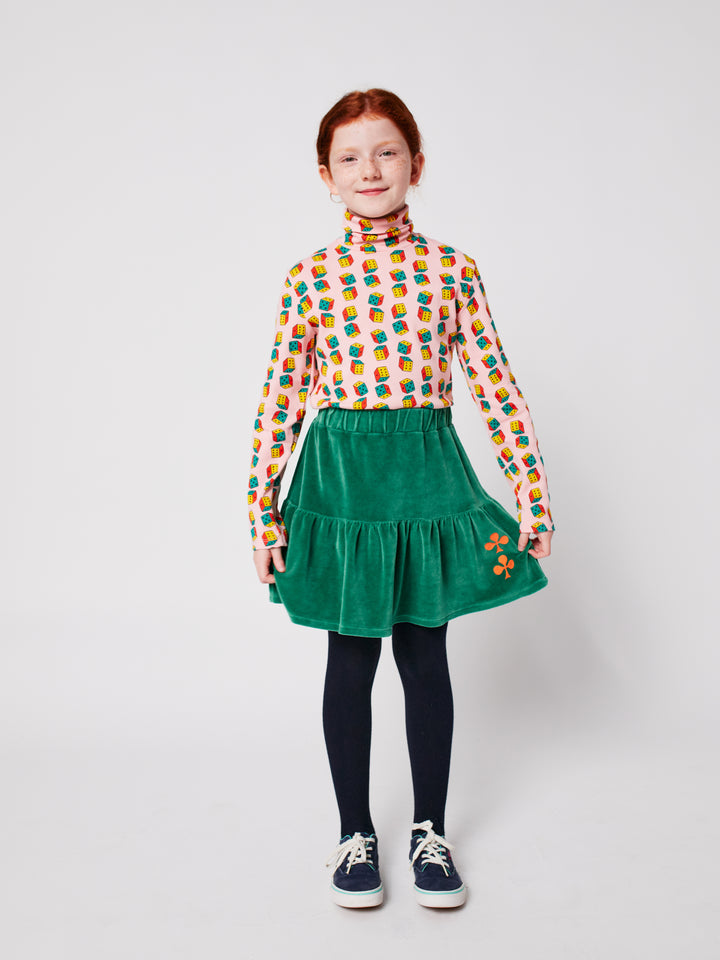 Bobo Choses - Rok Clover Velvet Green