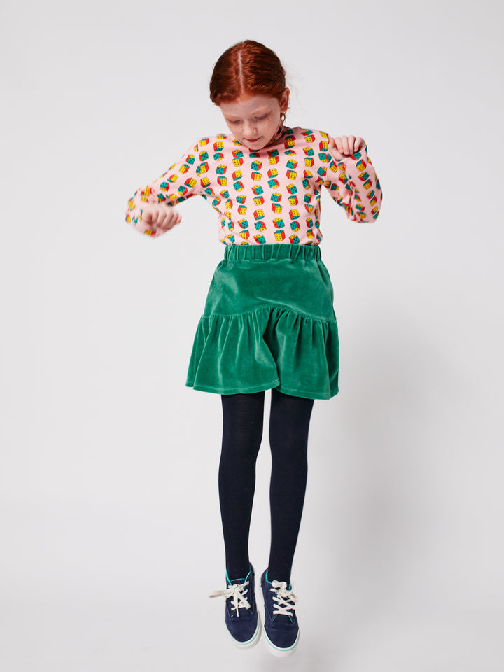 Bobo Choses - Rok Clover Velvet Green