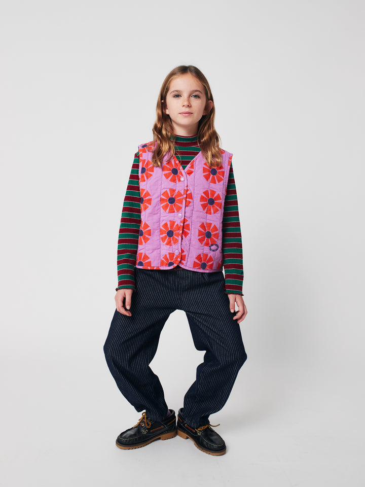 Bobo Choses - Debardeur Kaleidoscope Quilted Woven All Over Offwhite