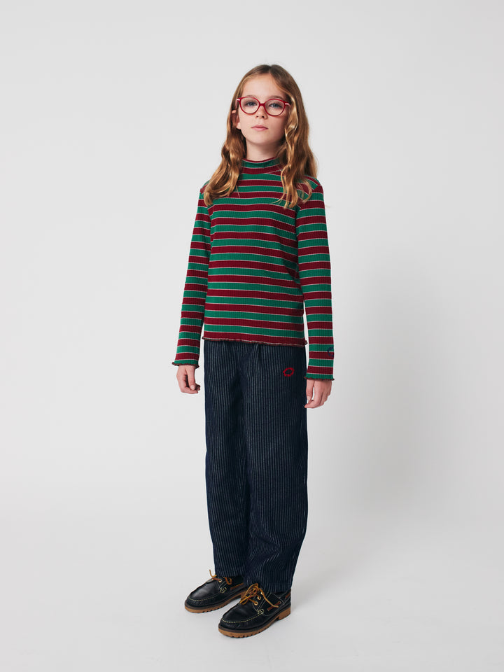 Bobo Choses - Jeans Broek Tic Tac Toe Denim Navy Blue