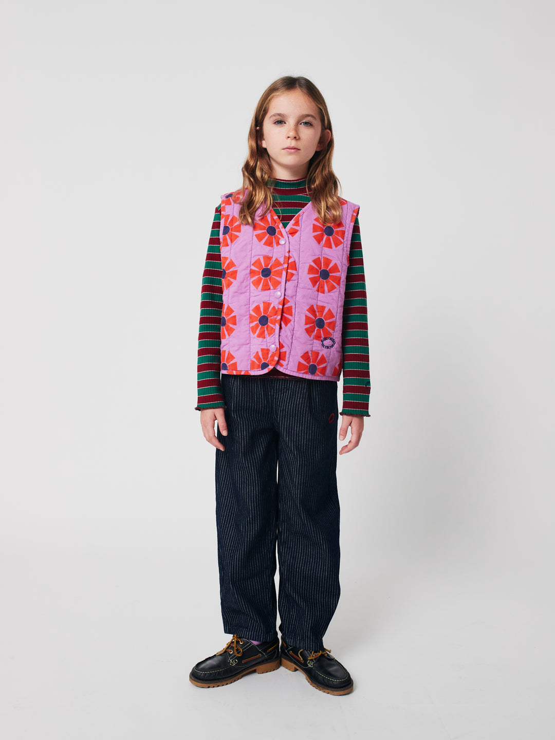Bobo Choses - Debardeur Kaleidoscope Quilted Woven All Over Offwhite