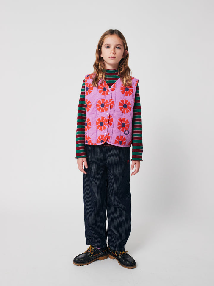 Bobo Choses - Debardeur Kaleidoscope Quilted Woven All Over Offwhite