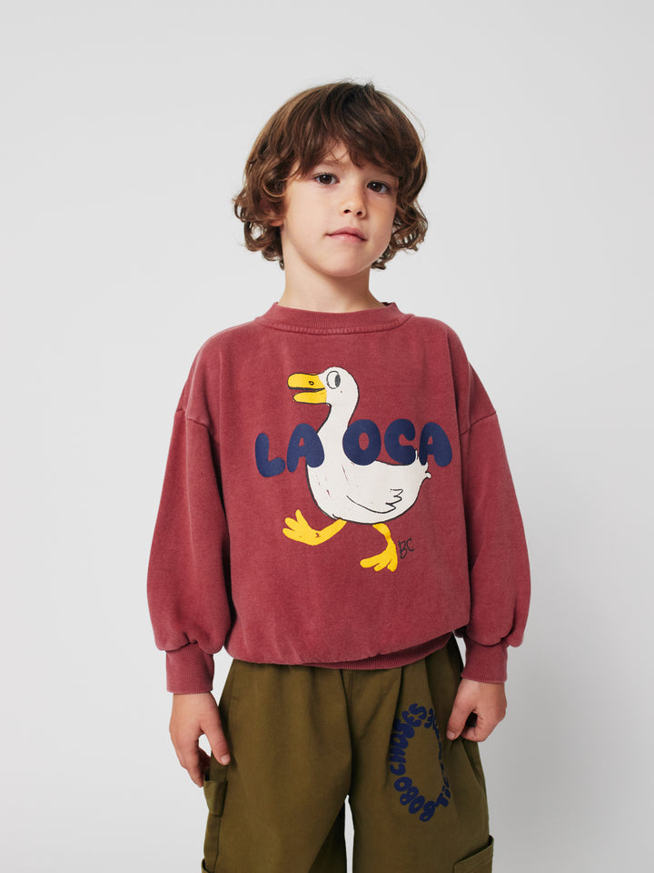 Bobo Choses - Sweater La Oca Brown