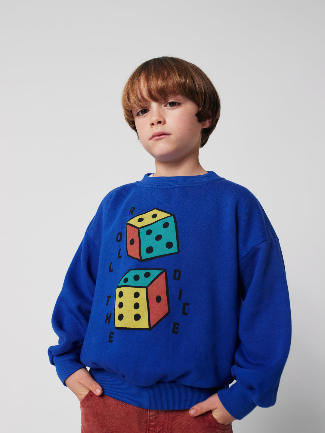 Bobo Choses - Sweater Roll The Dice Blue
