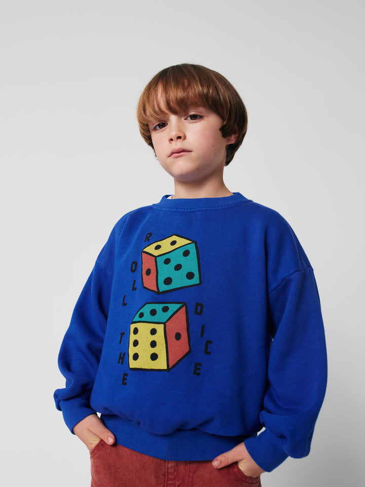 Bobo Choses - Sweater Roll The Dice Blue