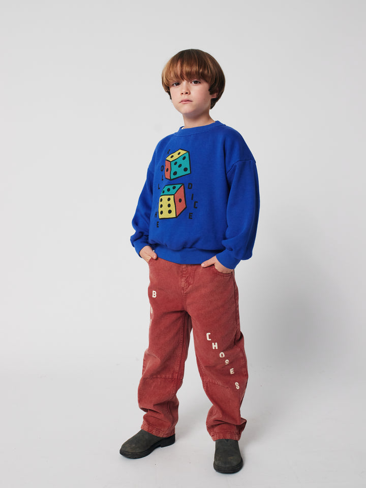 Bobo Choses - Sweater Roll The Dice Blue