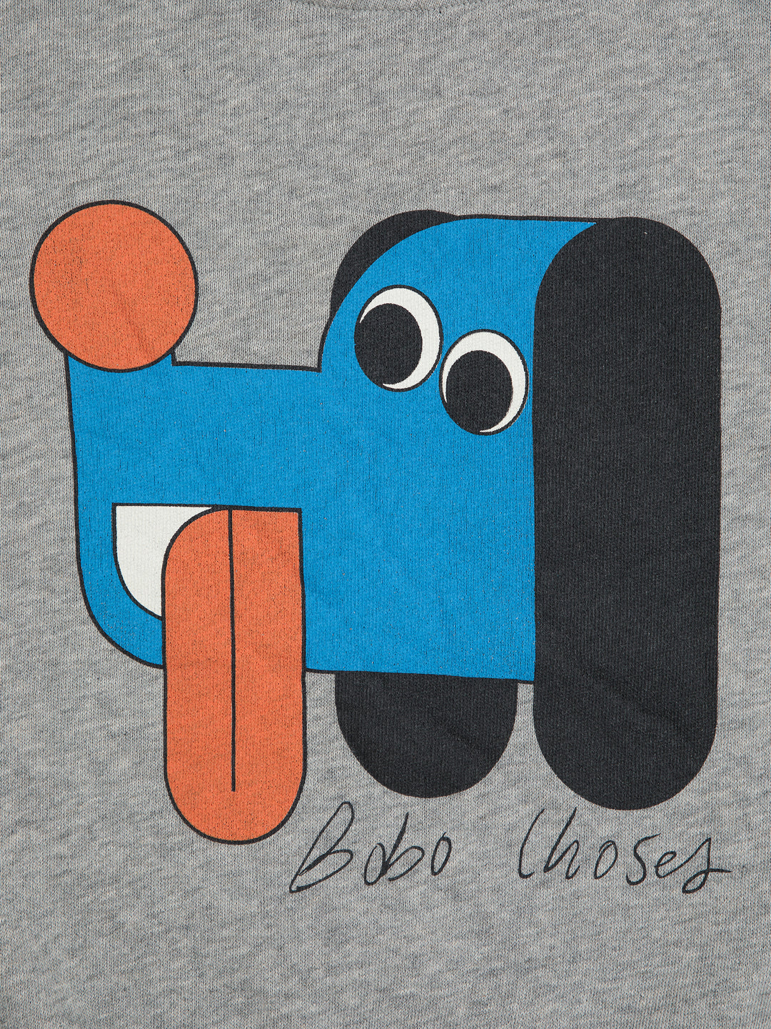 Bobo Choses - Sweater Doggy Mate Heather Grey