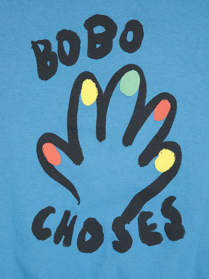 Bobo Choses - Sweater High Five Blue