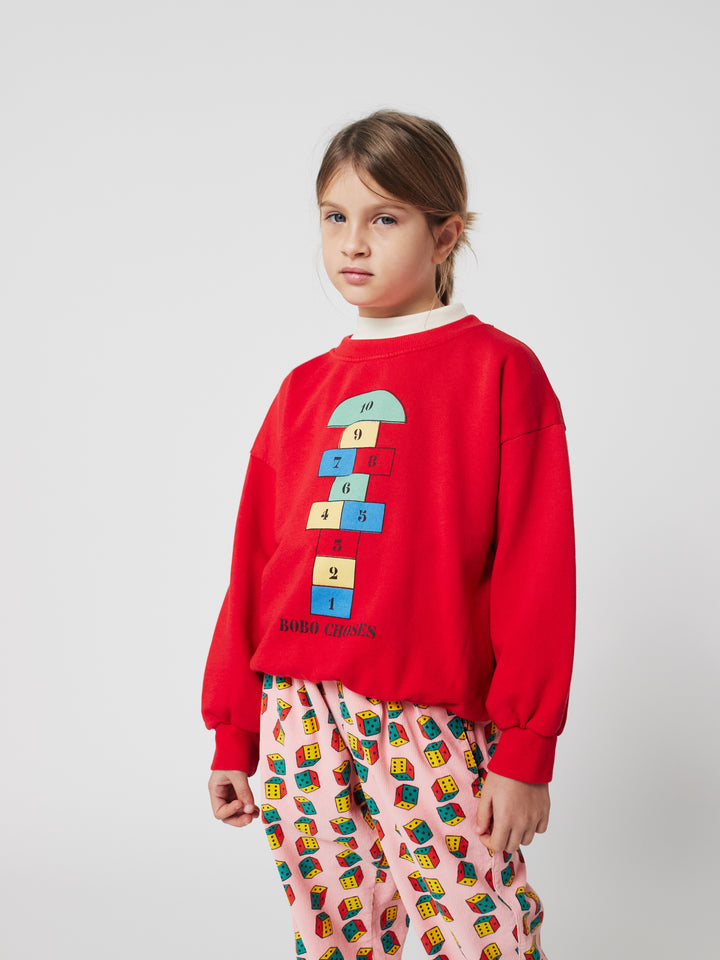 Bobo Choses - Sweater Hopscotch Red