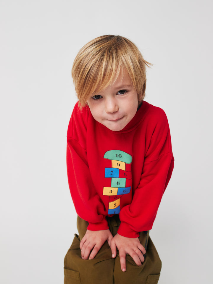Bobo Choses - Sweater Hopscotch Red