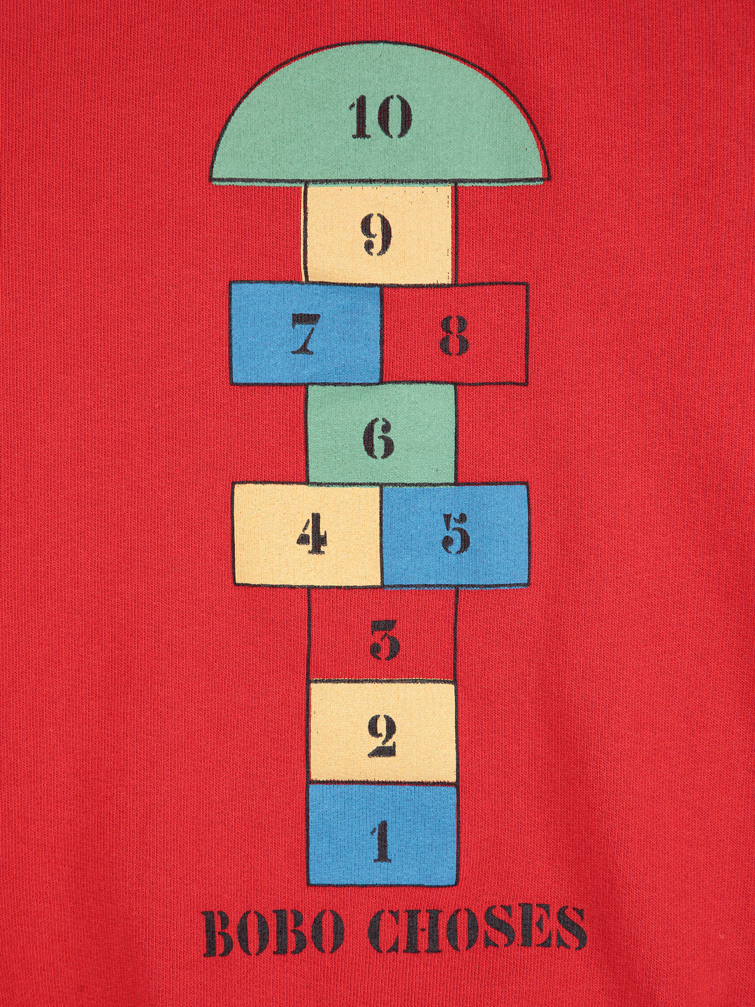 Bobo Choses - Sweater Hopscotch Red
