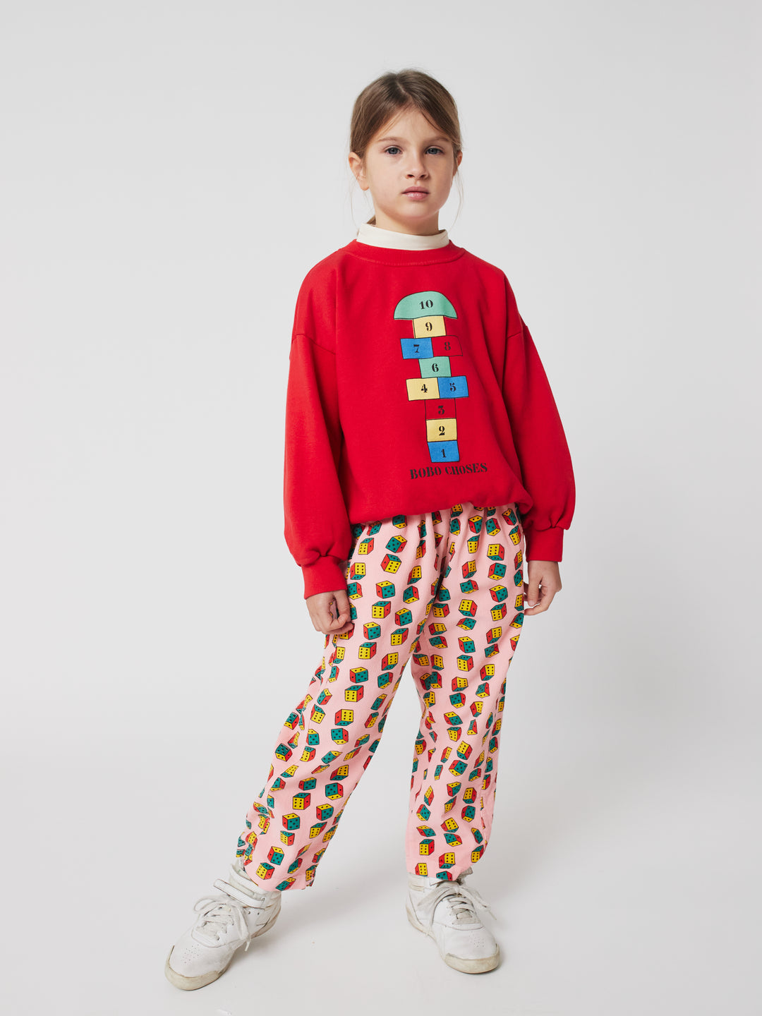 Bobo Choses - Sweater Hopscotch Red