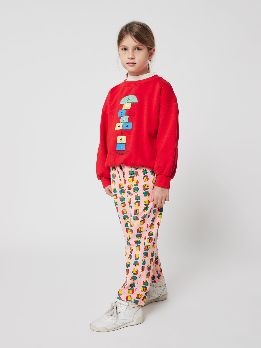 Bobo Choses - Sweater Hopscotch Red
