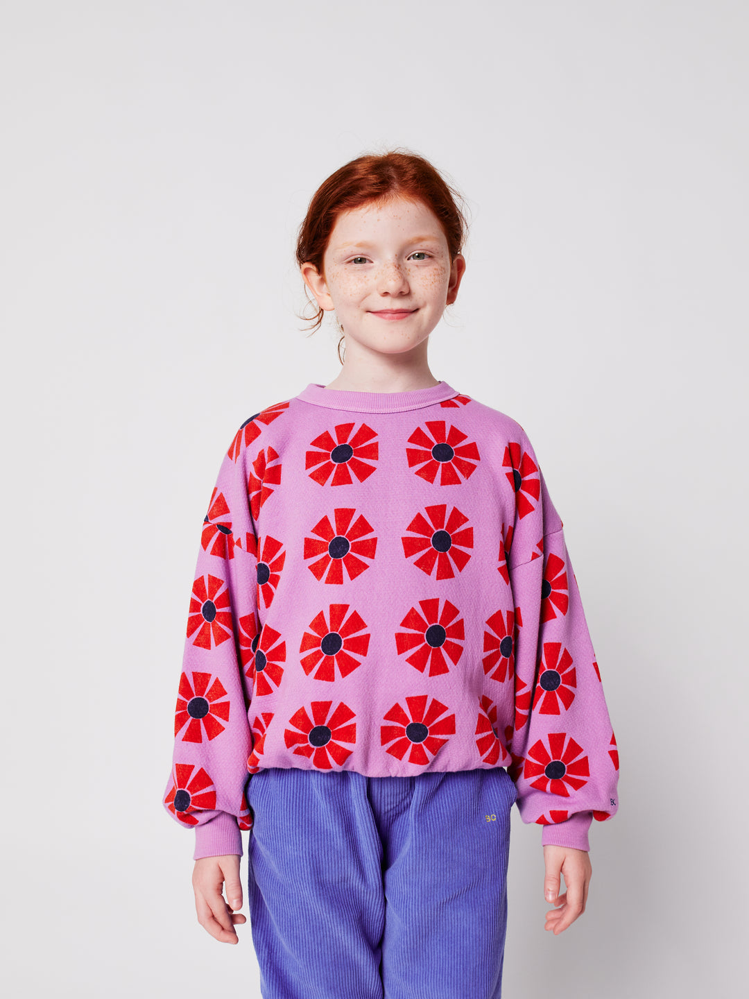 Bobo Choses - Sweater Kaleidoscope All Over Purple