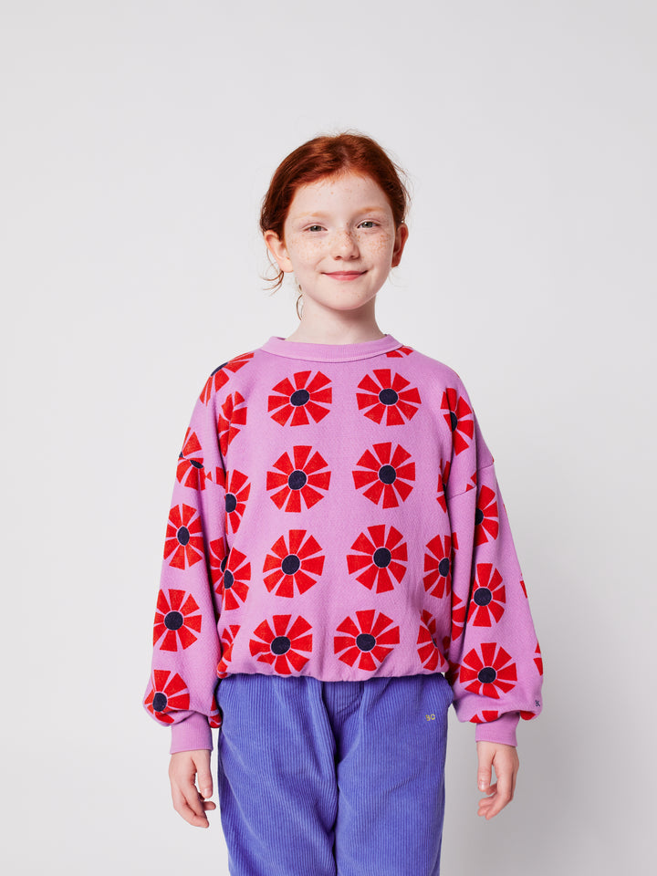 Bobo Choses - Sweater Kaleidoscope All Over Purple