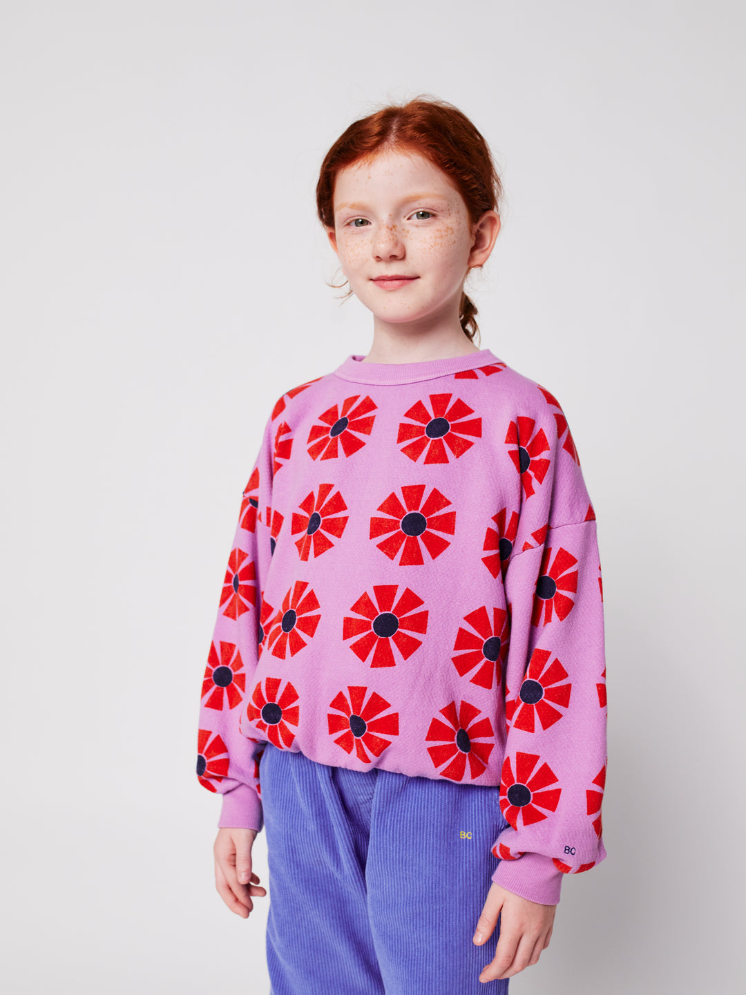 Bobo Choses - Sweater Kaleidoscope All Over Purple