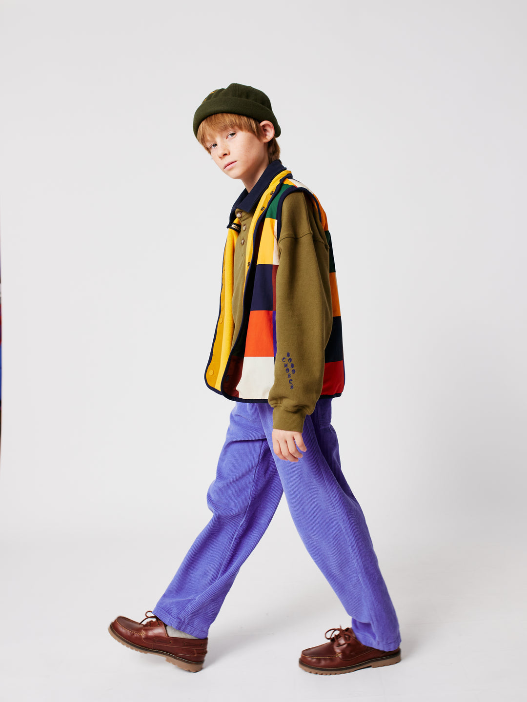 Bobo Choses - Bodywarmer Tiles Reversible Multi