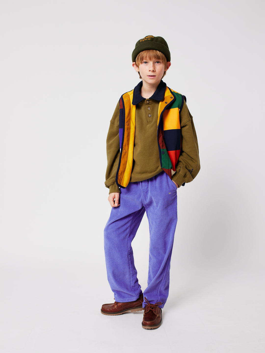 Bobo Choses - Bodywarmer Tiles Reversible Multi