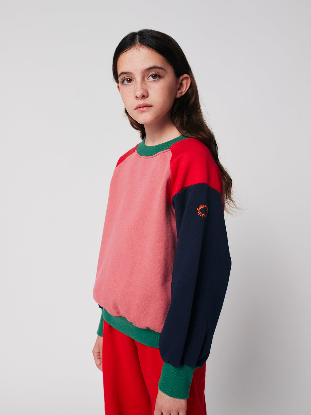 Bobo Choses - Sweater Tic Tac Toe Color Block Multi