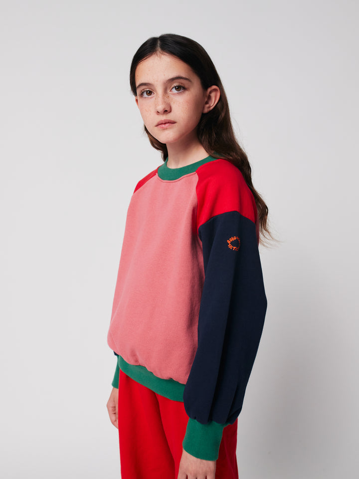 Bobo Choses - Sweater Tic Tac Toe Color Block Multi