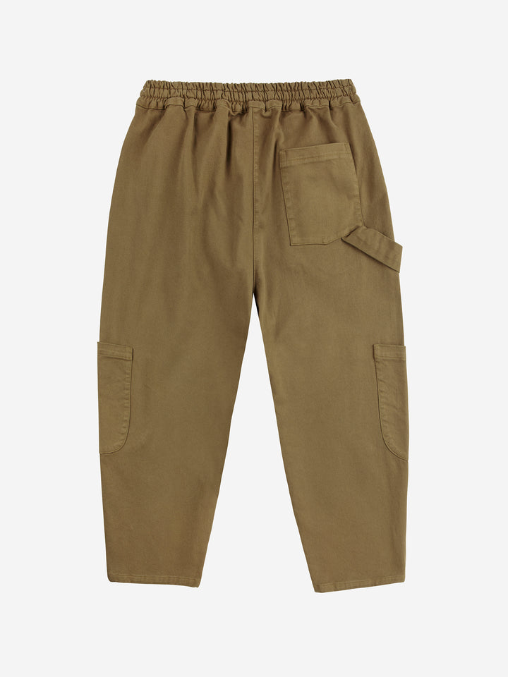 Bobo Choses - Broek Tic Tac Toe Cargo Woven Khaki